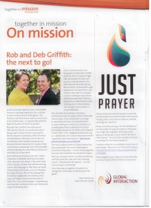 Rob and Deb Griffith the Next to Go!